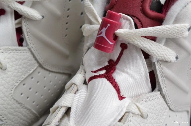 Kick Theory Maroon Jordan 6 Retro Air 384664-116 white 0806